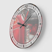 Feuerwehrmann - Motor Nr. 3 Große Wanduhr (Winkel)