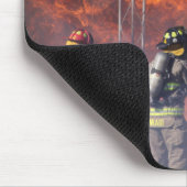 Feuerwehrmann Mousepad (Ecke)