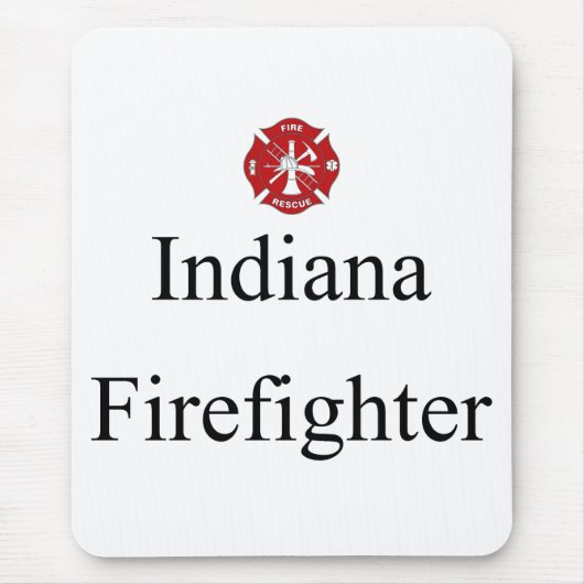 Feuerwehrmann Mousepad (Vorne)