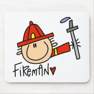 Feuerwehrmann Mousepad