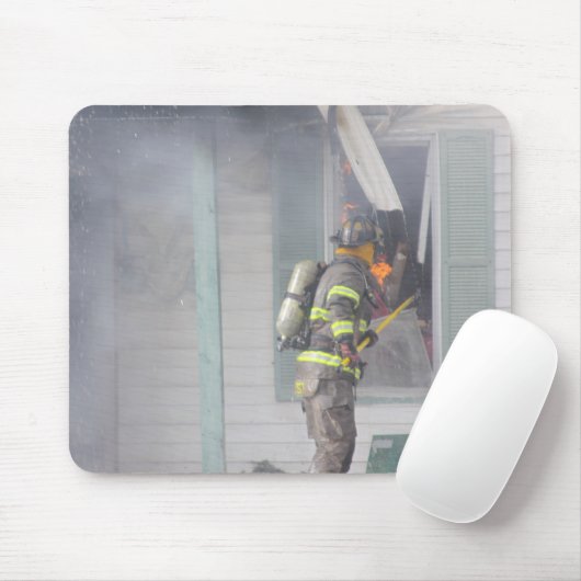 Feuerwehrmann Mousepad (Mit Mouse)