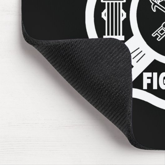 Feuerwehrmann Mousepad (Ecke)