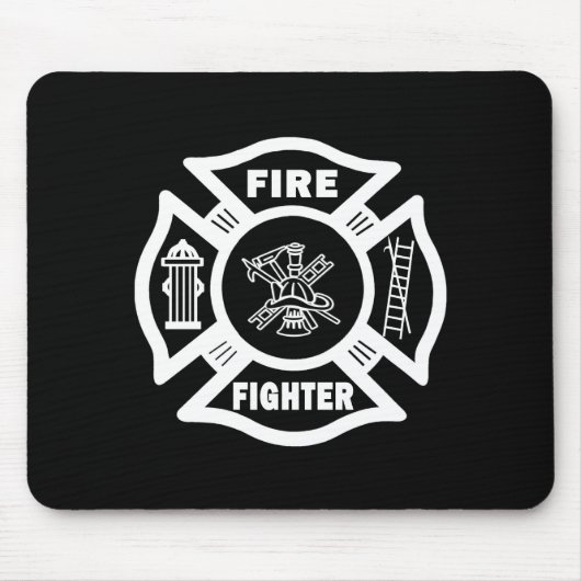 Feuerwehrmann Mousepad (Vorne)