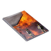 Feuerwehrmann Notizblock (Rechte Seite)