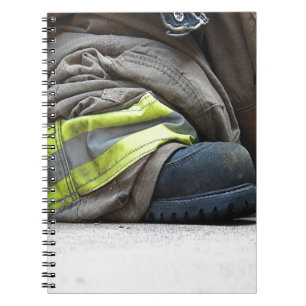 Feuerwehrmann Notizblock