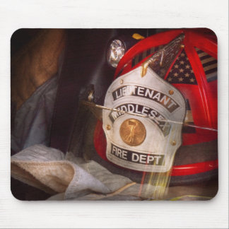 Feuerwehrmann - Oberleutnant Mousepad