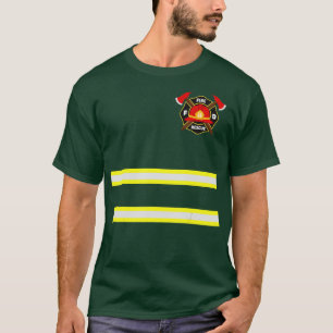 Feuerwehrmann oder Brandkostüm T-Shirt