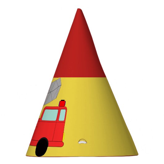 Feuerwehrmann-Party-Hut Partyhütchen (Rechts)