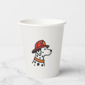 Feuerwehrmann Party Tasse Pappbecher (Vorderseite)