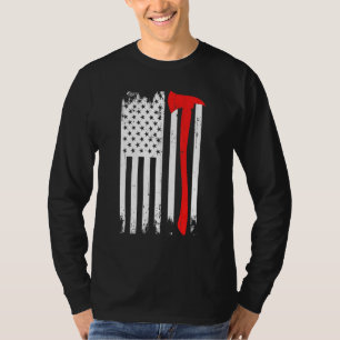 Feuerwehrmann Patriotic Fireman Feuerwehrretter T-Shirt