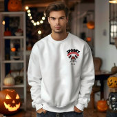 Feuerwehrmann, Personalisierter Name Halloween-Ges Sweatshirt
