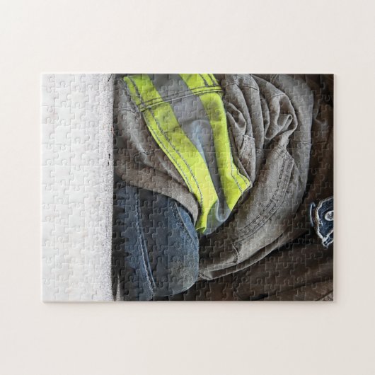 Feuerwehrmann Puzzle (Horizontal)