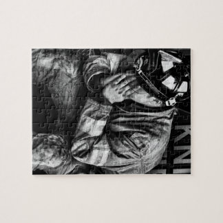 Feuerwehrmann-Puzzlespiel Puzzle