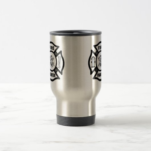 Feuerwehrmann Reisebecher (Mittel)