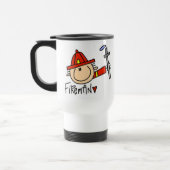 Feuerwehrmann Reisebecher (Links)