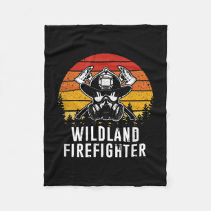 Feuerwehrmann Reto Sunset Feuerwehrmann Fleecedecke
