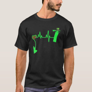 Feuerwehrmann Retro Patricks Day Irish Jobs Lover  T-Shirt