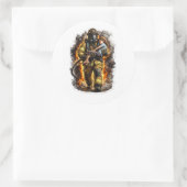 Feuerwehrmann Rettungsheld Kind Retter Aufkleber (Tasche)