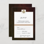 Feuerwehrmann RSVP Karte (Vorne/Hinten)