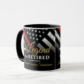 Feuerwehrmann Ruhestand Feuerwehr Feuerwehrmann Tasse (Vorderseite Links)
