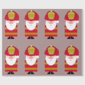 Feuerwehrmann Sankt Geschenkpapier (Flach)