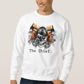 Feuerwehrmann-Schädel: Der Leiter Sweatshirt