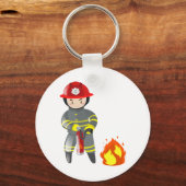 Feuerwehrmann Schlüsselanhänger (Vorderseite)