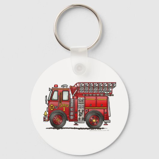 Feuerwehrmann Schlüsselanhänger (Vorderseite)