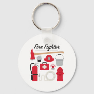 Feuerwehrmann Schlüsselanhänger