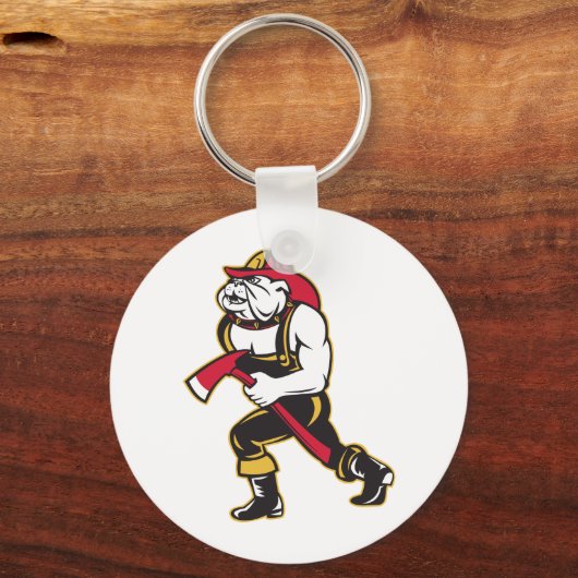 Feuerwehrmann Schlüsselanhänger (Vorderseite)