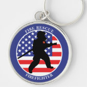 Feuerwehrmann Schlüsselanhänger (Vorne)