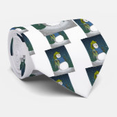 Feuerwehrmann-Schneemann Krawatte (Gerollt)