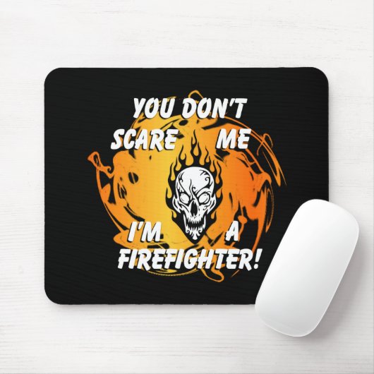 Feuerwehrmann-Schrecken Mousepad (Mit Mouse)