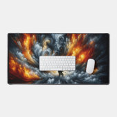 Feuerwehrmann Schreibtischunterlage (Tastatur & Maus)