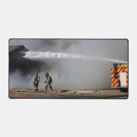 Feuerwehrmann Schreibtischunterlage (Vorderseite)