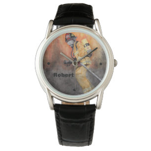Feuerwehrmann-Schutzbrille Feuerwehrmann Armbanduhr