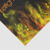 Feuerwehrmann Seidenpapier (Detail)