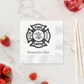 Feuerwehrmann Serviette (Beispiel)