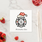 Feuerwehrmann Serviette (Beispiel)