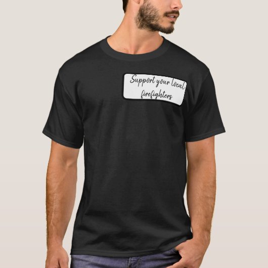 Feuerwehrmann-Shirt T-Shirt (Vorderseite)