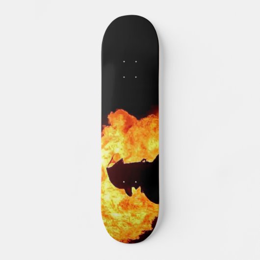 Feuerwehrmann-Skateboard Skateboard (Vorderseite)