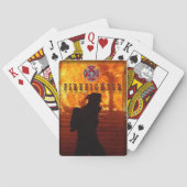 Feuerwehrmann Spielkarten (Rückseite)
