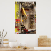 Feuerwehrmann - Station - 36-3 Poster (Küche)
