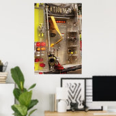 Feuerwehrmann - Station - 36-3 Poster (Heimbüro)
