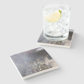 Feuerwehrmann Steinuntersetzer (Seitenansicht)