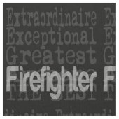 Feuerwehrmann Stoff (Nahaufnahme)