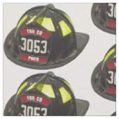 Feuerwehrmann-Sturzhelm Stoff (Nahaufnahme)