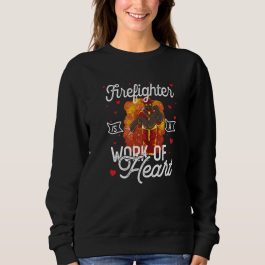 Feuerwehrmann Sweatshirt (Vorderseite)