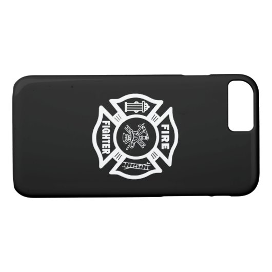 Feuerwehrmann-Symbol-Malteserkreuz Case-Mate iPhone Hülle (Rückseite (Horizontal))