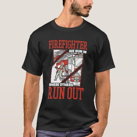 Feuerwehrmann T-Shirt (Vorderseite)